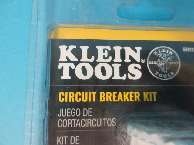 Brand New Klein Tools Circuit Breaker Kit p/n 69411 for use with Finder ET300 2