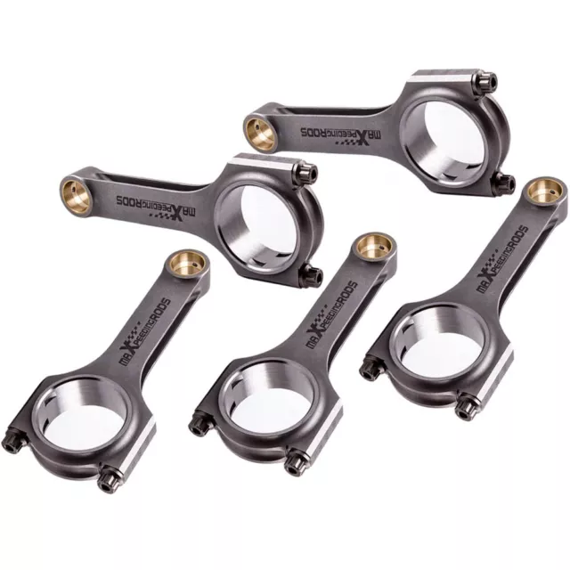 5pcs Connecting Rods Conrod + ARP 2000 Bolts For Audi RS3 TT RS 5 Cylinder 2.5L