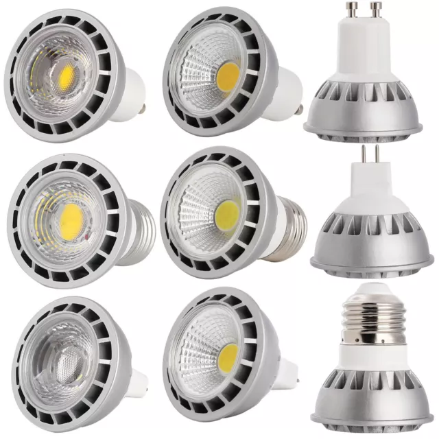 GU10 MR16 E27 15W Dimmable LED Spot Lights Bulbs High Power Lamps Energy Saving