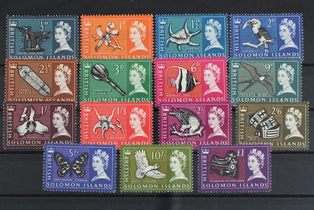 Salomoninseln, MiNr. 113-127, postfrisch / MNH - 633568