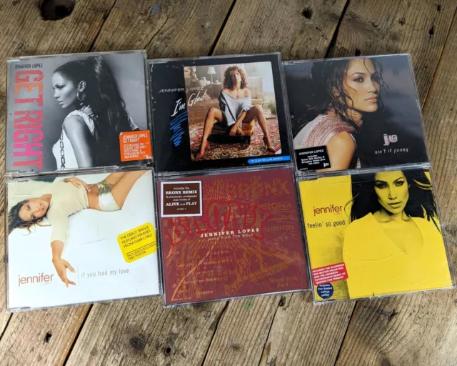 J-Lo/Jennifer Lopez CD Single Bundle x6: If You Had My Love, Jenny From the Bloc