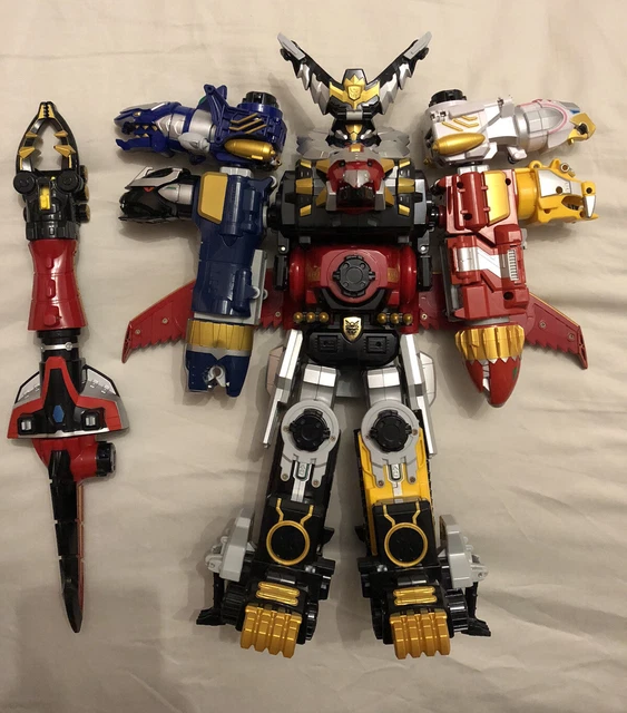 Gosei Ranger POWER RANGERS MEGAFORCE Goseiger DX Tensou Gattai Gosei Ground £250.00 ...