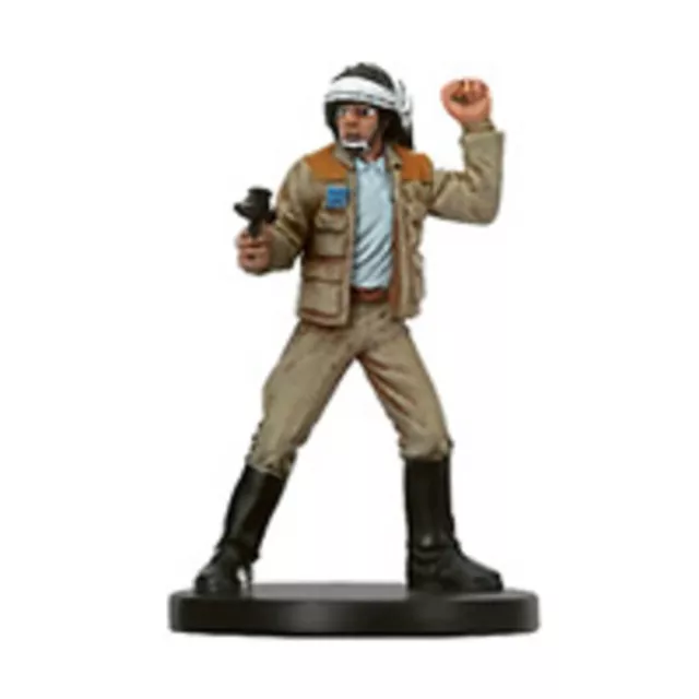 WOTC Star Wars Minis Bounty Hunter Rebel Captain (U) NM