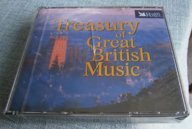 Treasury Of Great British Music - 5 Cd Album Set - Readers Digest - Rdcd 1941-5