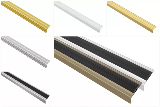 Profilo bordo scala 0,9 metri profilo angolare profili angolari angolo alluminio protezione gradini