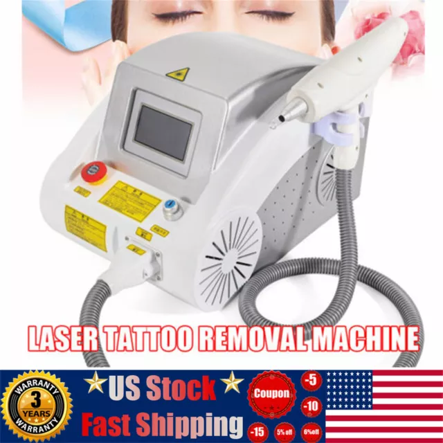 ND Yag Picosecond Laser Tattoo Pigment Removal Machine Pico Skin Rejuvenation US