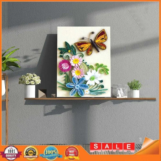 DIY PAPER QUILLING Tool Set Hand Making Papercraft Ruler Cone Rolling Pen Kit EUR 8,60 PicClick DE