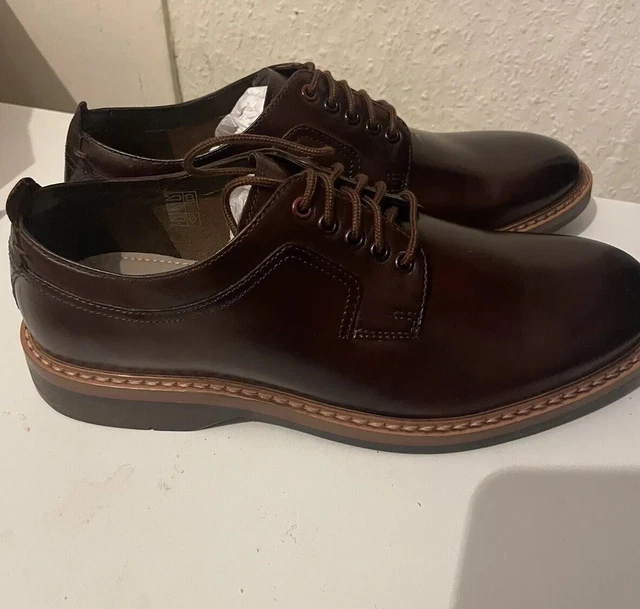 CLARKS MEN S PITNEY LIMIT Tan Brogue Leather Smart UK 7 G EU 41