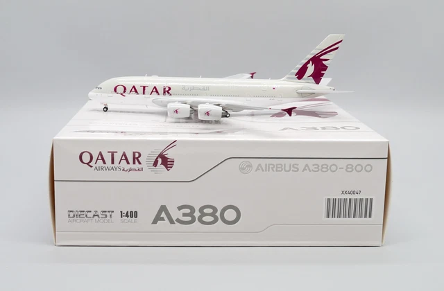 1/400 A380 Qatar Airways Plane Model Alloy Diecast Airplane