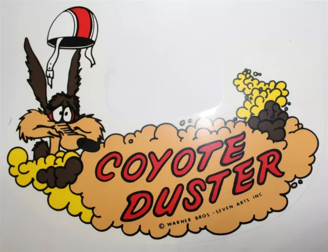 NEW 1969 Plymouth Road Runner Coyote Duster Air Cleaner Decal