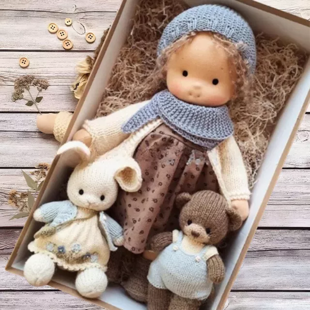 Unique Gift Sleeping Cuddle Buddy Doll Toy Collecting Toys for Kids Children(35)
