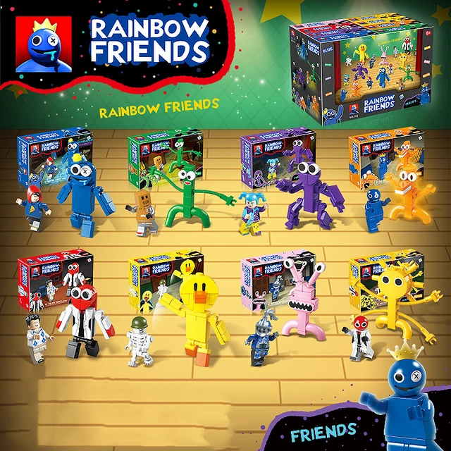 8PCS ROBLOX RAINBOW Friends Building Blocks Toy Figures Kids Gifts Xmas £13.98 PicClick UK