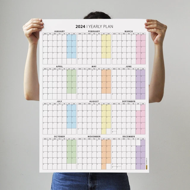 2025 YEAR PLANNER, Wall Planner, 2025 Calendar, Organizer Calendar