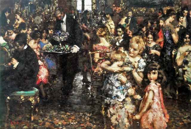Vincenzo Irolli (1860/1949)  Olio su tela  PERIZIA GIURATA CTU del TRIBUNALE