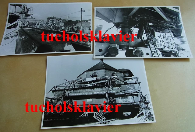 Foto 1972: Cambio El Iglesia En Most ( Brüx ); Tecnología Anlagen