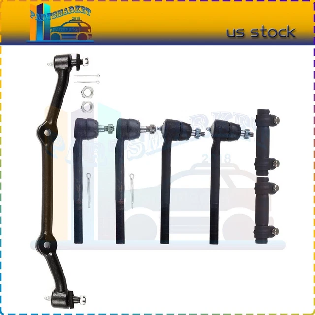 7 Set Brand Suspension Kit Fits FOr 1996-2000 Isuzu Hombre Tie Rod Center Link