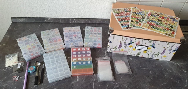 Diamond-Painting Zubehör Set