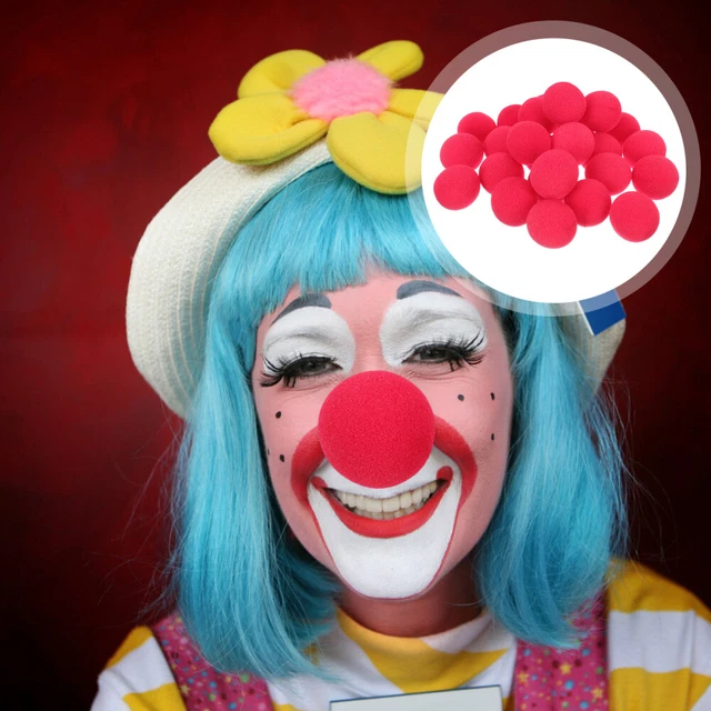 200 Pcs Boule De Nez Clown Accessoires Bal Déguisement Enfant Cadeaux Rouges