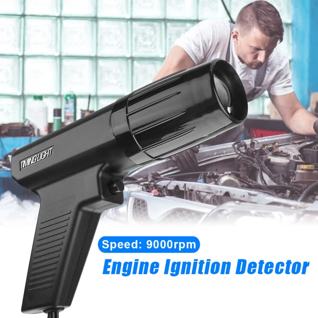 12V Engine Timing Light Strobe Lamp Inductive Petrol Ignition Timing Light D5B0