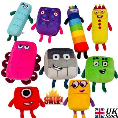 numberblocks soft toys
