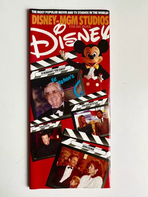 Brochure 90s - Disney-MGM Studios Theme Park - The Most Popular Movie and...