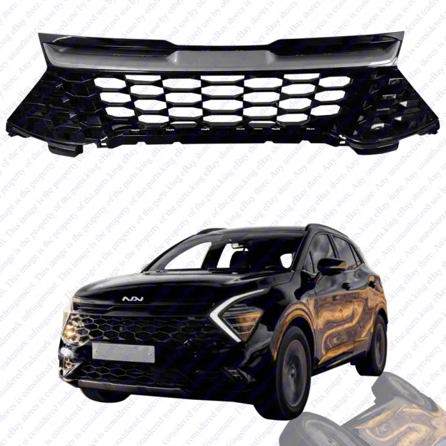 2023 2024 KIA Sportage Front Bumper Grille 86350DW040 Genuine OEM 600