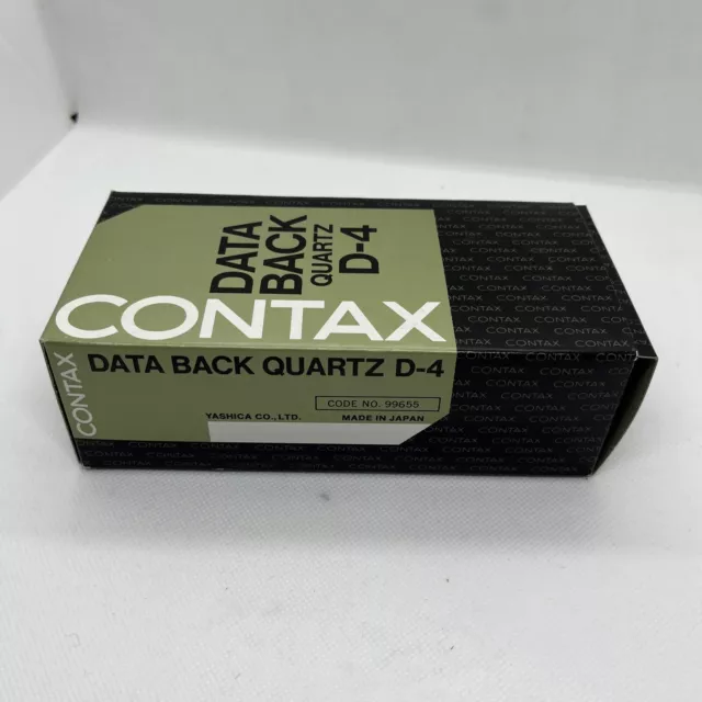 Contax Date Back Quartz D-4 embalaje