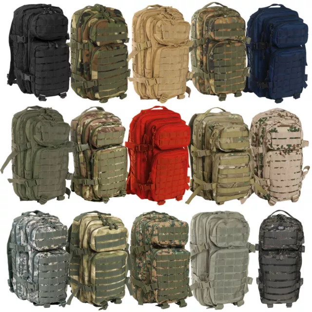 US ASSAULT PACK MOCHILA I small 25 l mochila armada 24 colores BW Daypack Outdoor