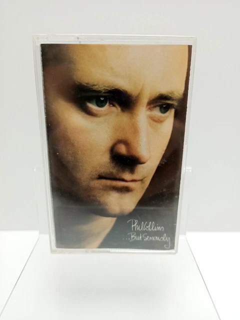 Phil Collins - But Seriously - Audio Cassette Tape - 1982 - Music Tape, Freepost