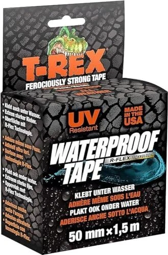 T-Rex Waterproof Tape – Ruban d'étanchéité adhésif 827-00 – Pour les fuites d...