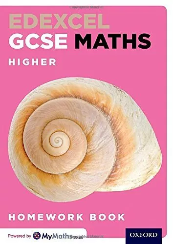 Edexcel GCSE Maths Higher Homework Book, Plass, Clare, Used; Good Book