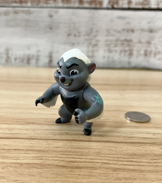 DISNEY JUNIOR THE Lion Guard BUNGA Honey Badger Lion King 2” Poseable £