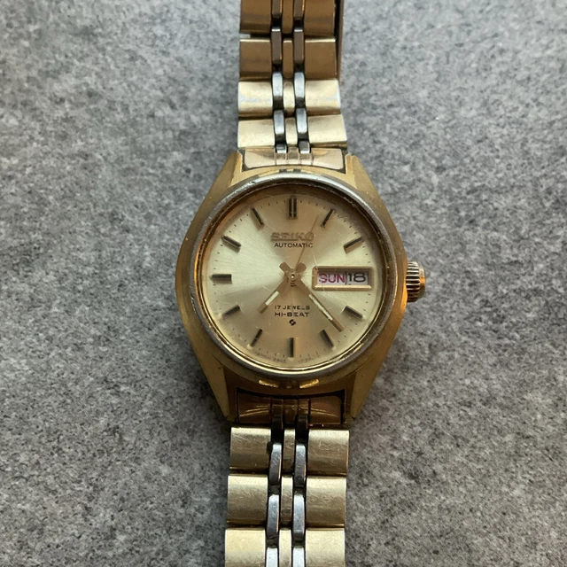 Seiko SNK792 5 automatico quadrante oro bicolore in acciaio