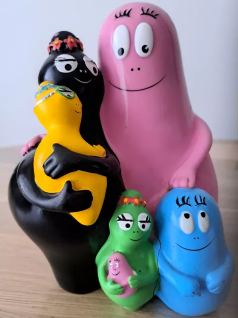 Tirelire La famille Barbapapa Plastoy jouet 2006