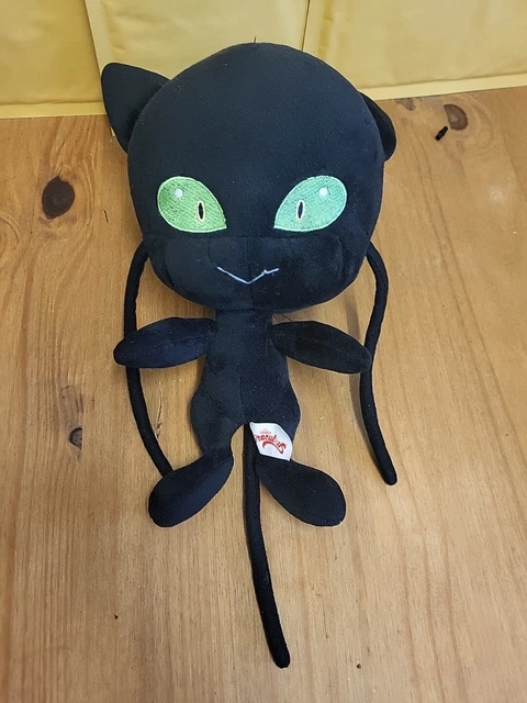 Plagg Cat MIRACULOUS LADYBUG PLAGG Kwami Plus Cat Noir Playmates Soft Toy £4.99 ...
