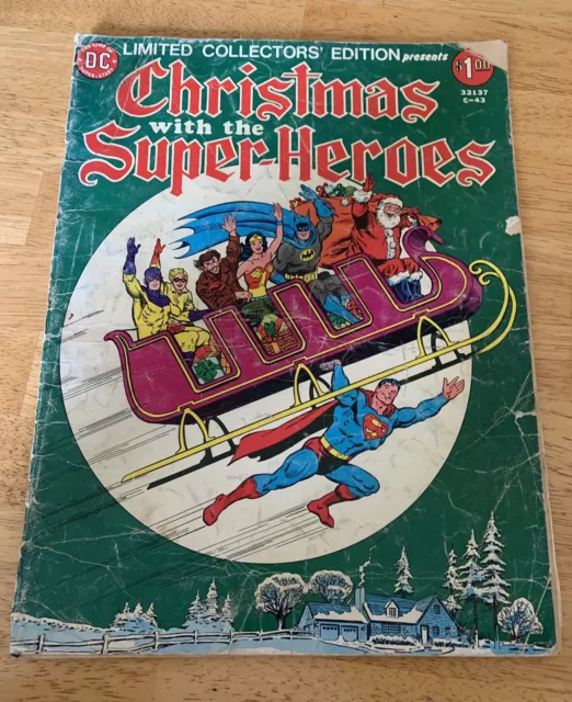 Limited Collectors Edition Christmas With The Super-Heros  1976