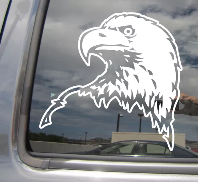 Bald Eagle Head - Bird USA Car Laptop Bumper Window Vinyl Decal Sticker 01345