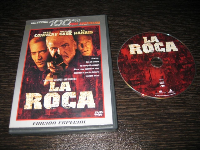 THE ROCK DVD Sean Connery Nicolas Cage Ed Harris £15.10 - PicClick UK