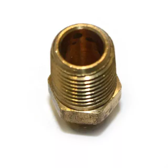 1/8" x 1/4" NPT Male Brass Pipe Fitting Hex Reducer Nipple - FA214 3