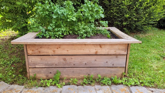 Hochbeet Lärche