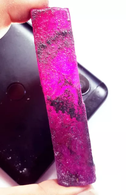 Translucent Natural Red Beryl (Bixbite) Rough 273.40 Ct Certified Loose Gemstone