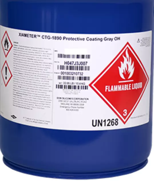 Dow XIAMETER™ CTG-1890 Protective Coating Grey, Elastomer, 3.5KG, Part# 4107720