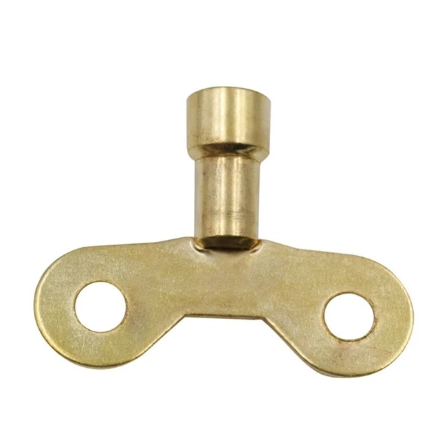 Square Socket Brass Radiator Keys Plumbing Bleeding  Solid Water Tap