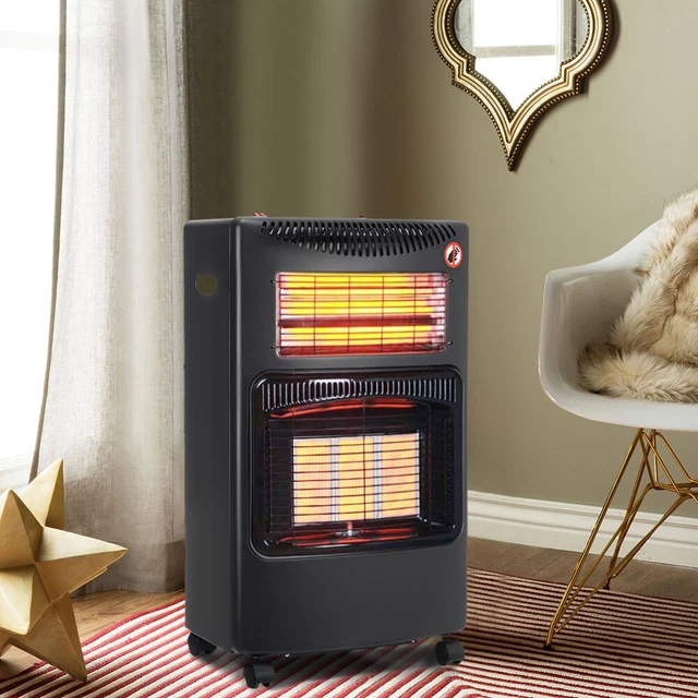 VINTAGE GAS SPACE Heater Radiant Ceramic Insert Grates Brick Dearborn  inserts £23.53 - PicClick UK