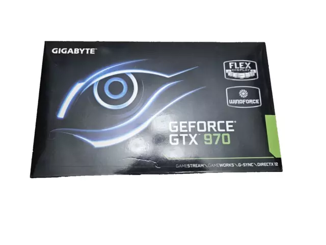 GIGABYTE NVIDIA GeForce GTX 970 4GB GDDR5 Graphics Card (GV-N970G1 GAMING-4GD)