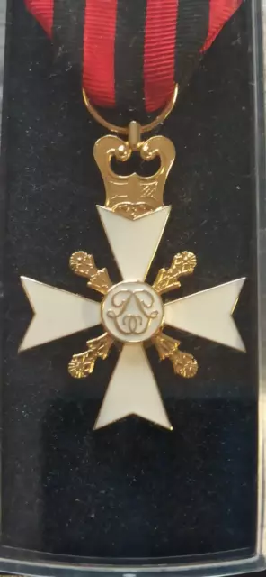 Médaille décoration civique Belgique Ordre de Léopold