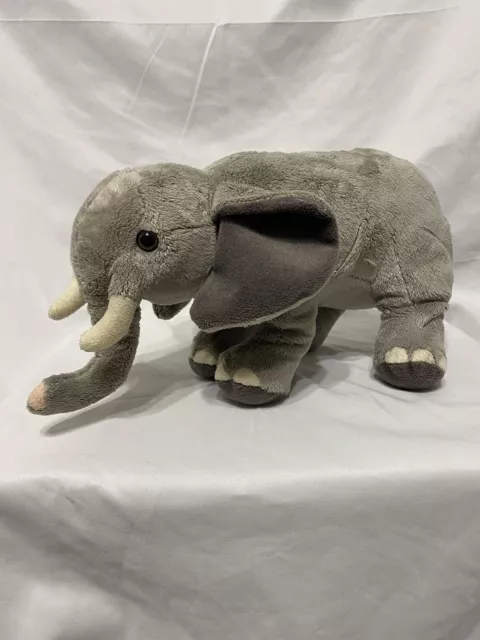 Disney Conservation Fund 11” Long Gray African Elephant Plush Stuffed Animal