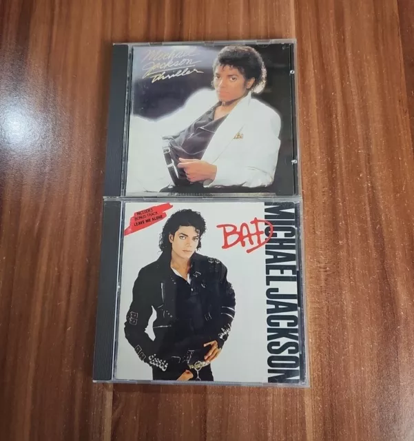 Michael Jackson - Thriller + Bad - 2 CD Alben *** sehr guter Zustand ***