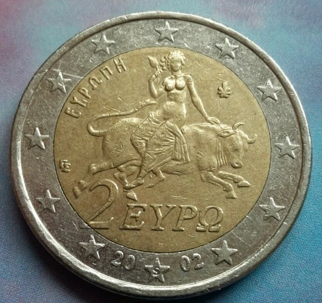 2 Euro Munze Griechenland 2002