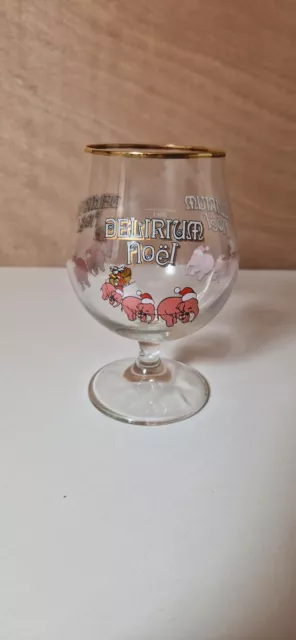 Un Verre Delirium De Noel 25Cl + 1 Sous Bock